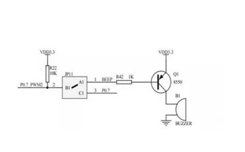 蜂鸣器电路图如何驱动与蜂鸣器讲解原理图剖析-臻美智能电子