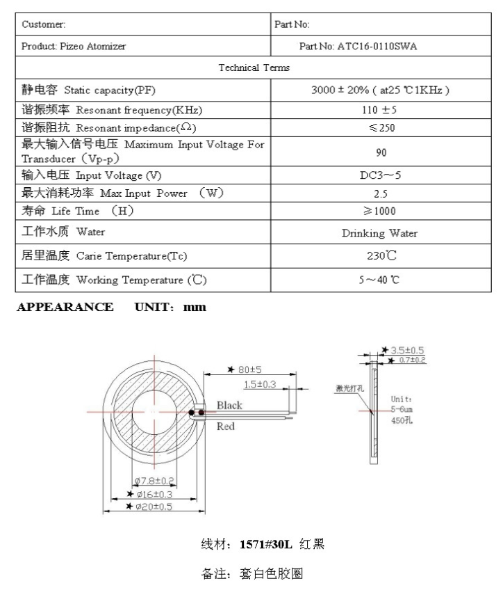 微孔雾化片与陶瓷雾化片工作原理